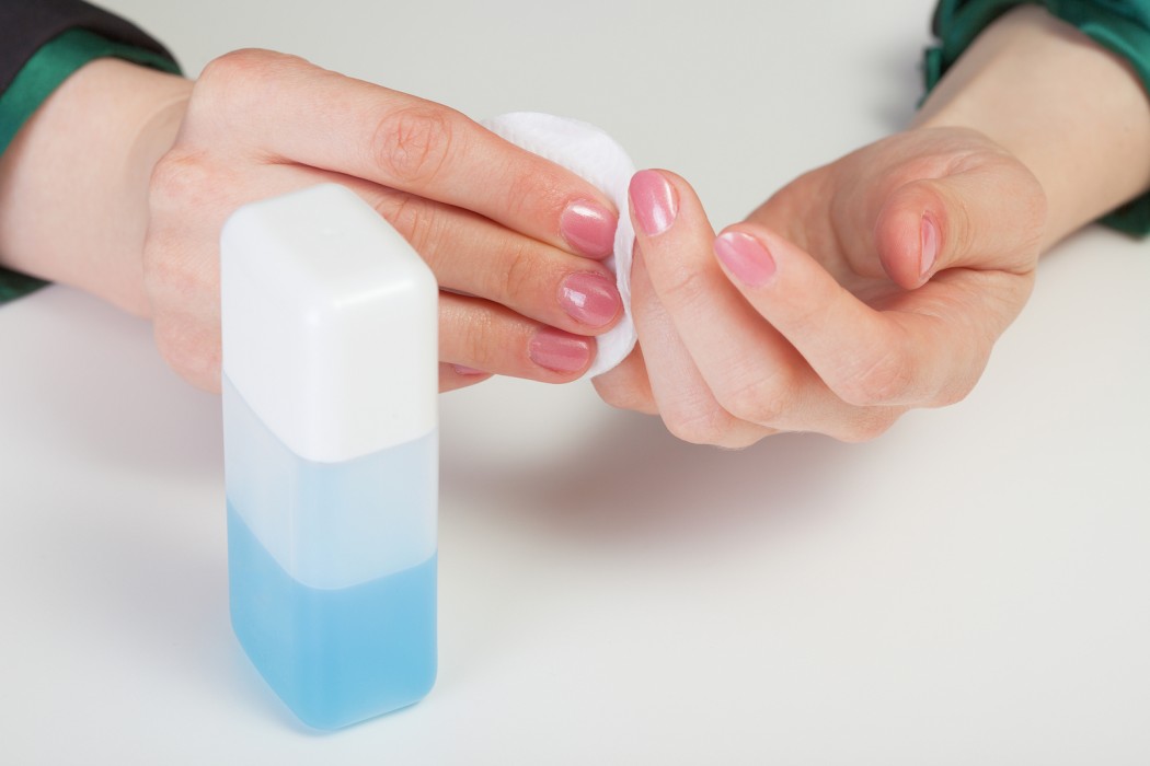 Cleaning Up Nail Polish
